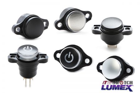 12mm Back Mounting Pushbutton Switches